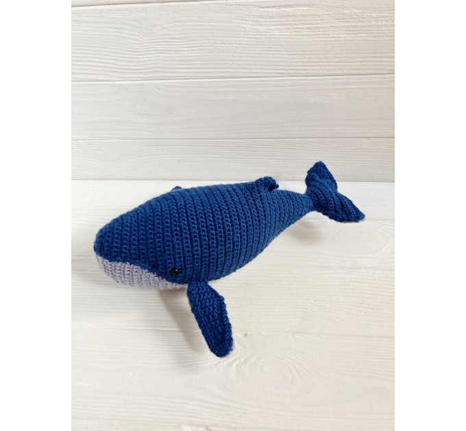Blue whale toy