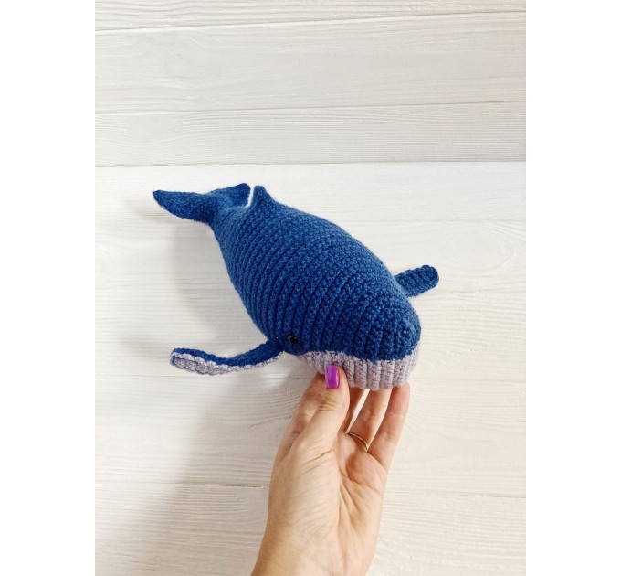Blue whale toy