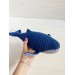 blue whale plush toy