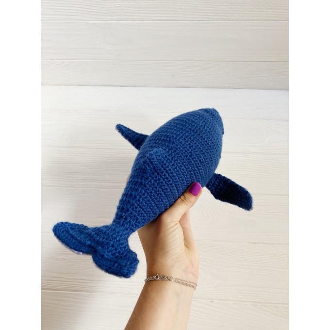 blue whale cute toy