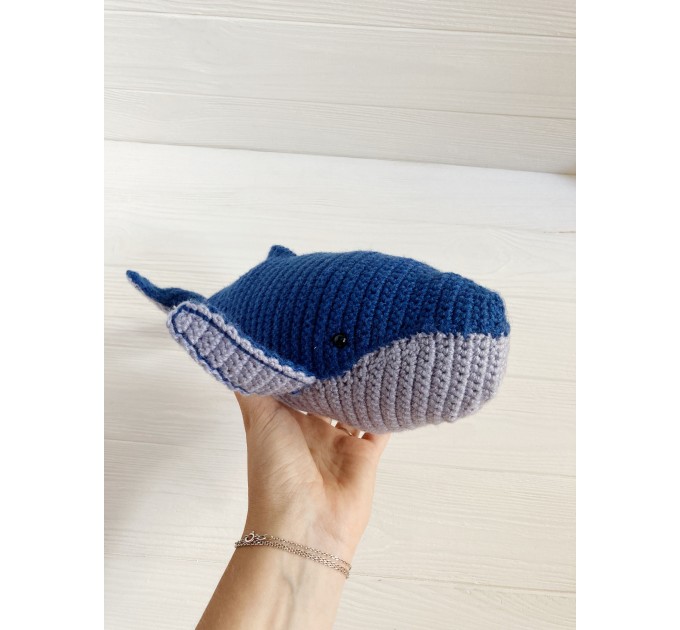 Blue whale toy