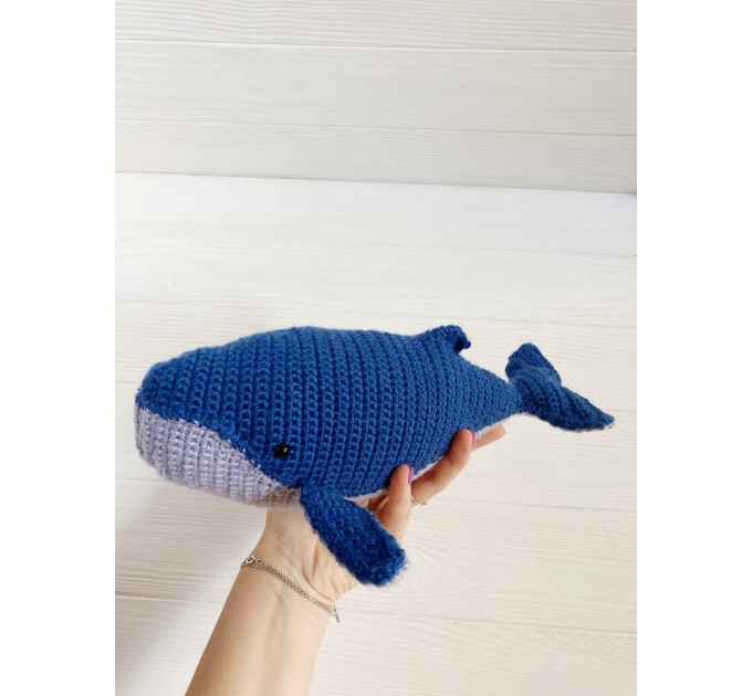 Blue whale toy