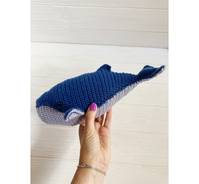 Blue whale toy