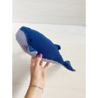 Blue whale toy