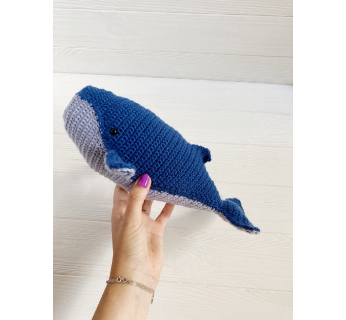 Blue whale toy