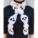 sugar skull scarf