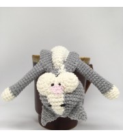 Amigurumi sleeping cat