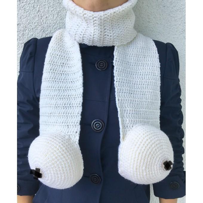 cute crochet scarf