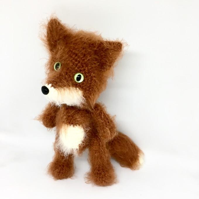 Amigurumi red fox