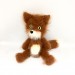 Stuffed red fox