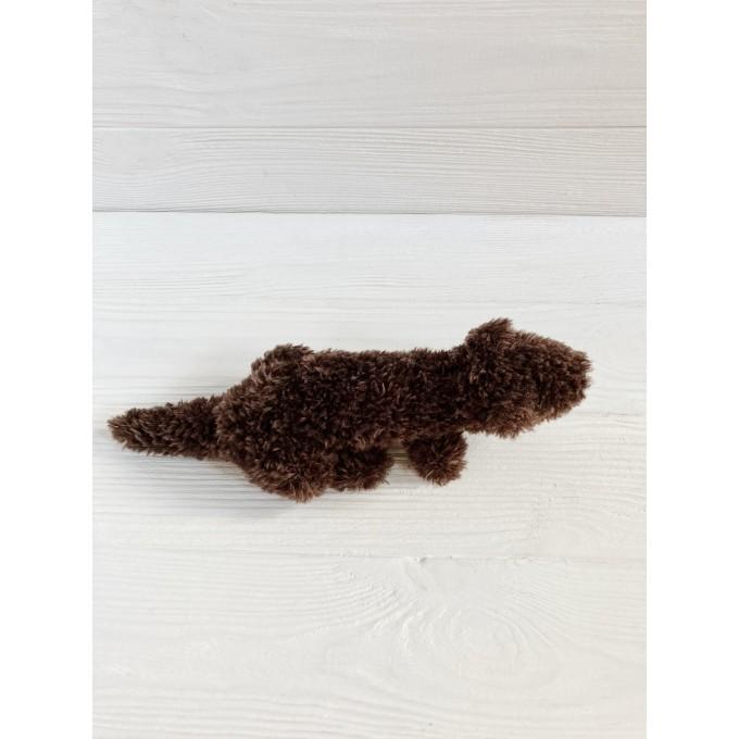 plush brown ferret toy