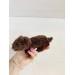 cute brown ferret toy