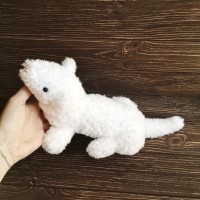 Plush ferret