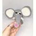 Amigurumi elephant