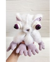 Stuffed purple monster