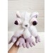 Stuffed purple monster