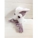 Stuffed purple monster