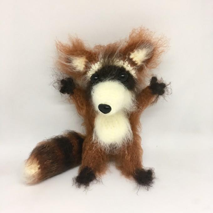 raccoon plush toy
