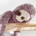Stuffed sloth toy